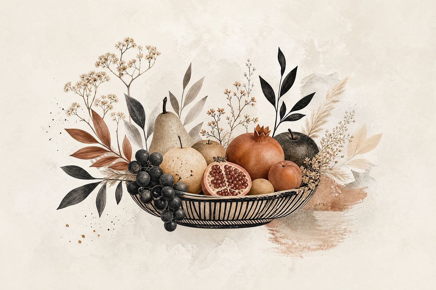 Botanical Still Life printable wall art example